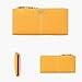 Fahion Slim Minimalist Leather ID/Credit Card Holder RFID Blocking Long Bifold Ring Zipper Wallet Travel Cellphone Case Holster Clutch Purse Handbag for Women (Blue)