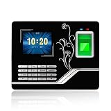 Fingerprint Zeiterfassung Mitarbeiter Time Card Chinesisch und Englisch Zeiterfassung Maschine Can Ring