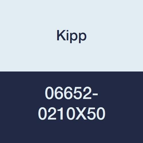 Kipp 06652-0210X50 Novo·Grip Grey Thermoplastic Wing Grip with M10 External Thread, Stainless Steel Bolt, Metric, 21 mm Diameter, 50 mm Screw Length, Anthracite Grey Cap Color (Pack of 10)