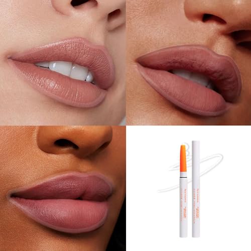 Image of Retractable Lip Liner Pencil for Shaping & Sculpting Lips,Creamy Matte Gel Crayon Lip Liner Pencil delineador de labios,Long Lasting Waterproof Lipstick LipLiner (01#, 1 Count (Pack of 1))