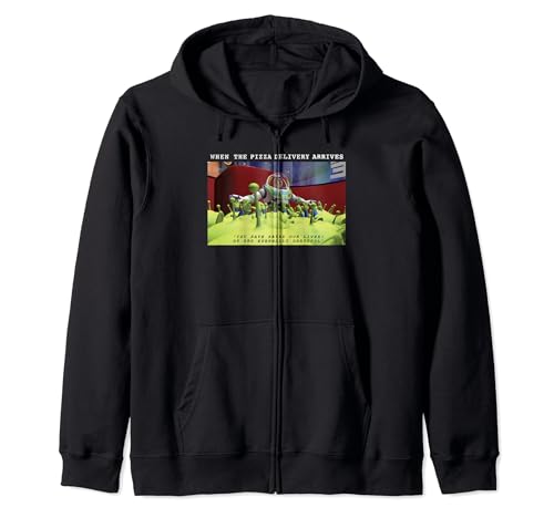 Sweat à capuche zippé Toy Story Disney Pixar avec imprimé Buzz l'Éclair et Aliens