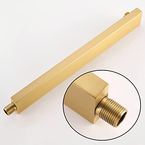 Extension murale pour pommeau de douche fixe résolvant le manque d'espace