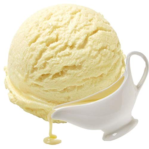 Süße Sahne Kondensmilch Geschmack Eispulver VEGAN - OHNE ZUCKER - LAKTOSEFREI - GLUTENFREI - FETTARM, auch für Diabetiker Milcheis Softeispulver Speiseeispulver Gino Gelati (Süße Sahne Kondensmilch, 1 kg)