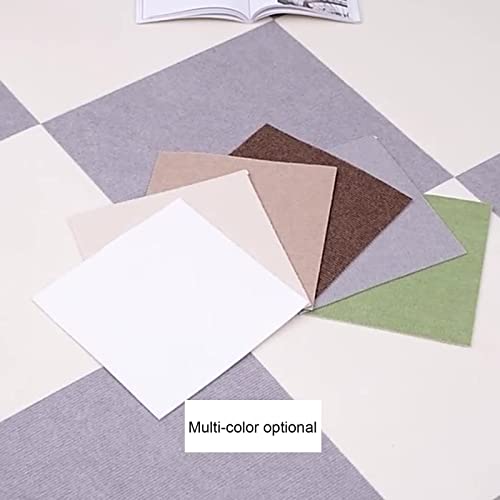 10Pcs Self Adhesive Carpet Tiles,Easy Install Peel And Stick,Non-Slip Carpet Tile,Commercial Carpet Floor Tiles,Home Area Rugs,White,30X30Cm #TOP7