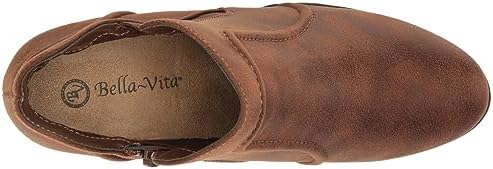 Bella Vita Women's Kenzie Boots, Tan, 10 Wide | Image 4