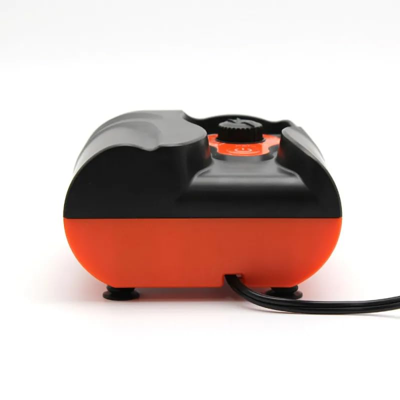 RYDE E-Pump First - Pompe Électrique Sup Haute Pression 16 PSI – Gonfleur 12V Allume-Cigare Rapide pour Paddle, Kayak et Bateau Gonflable – Stop Automatique & 5 Embouts Inclus – Débit 70L/Min