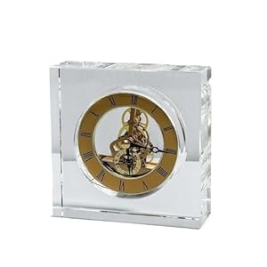 Xumh2024-3 Kryształowy Zegar Kominkowy Luksusowy