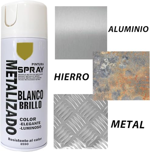 Miniatura 3 de More Free-Pintura Spray Especial Cromo Plata Multicolor Profesional 400ml Adecuado Metal Madera Y Plástico Pack De 1 Unidad