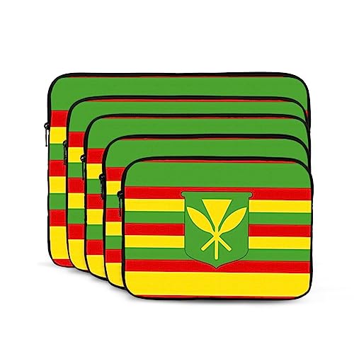 Native Hawaiian Flag Laptop Sleeve Case 15 Inch Suitable For Notebook Computer Tablet Traveling Carrying Simple Case2