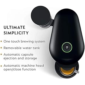 Nespresso Vertuo Plus Coffee and Espresso Maker by Breville, Ink Black Nespresso Vertuo Plus Coffee and Espresso Maker by Breville Ink Black
