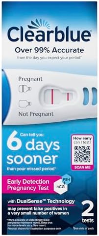 Clearblue Early Detection Pregnancy Test, 2ct