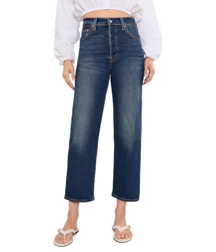 Image of Levi's Women's Ribcage Straight Ankle Jeans