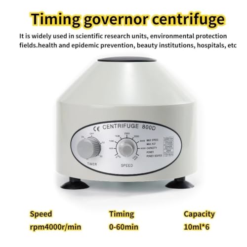 Centrífuga de mesa 4000rpm para separación de suero plasma PRP y PRF 3