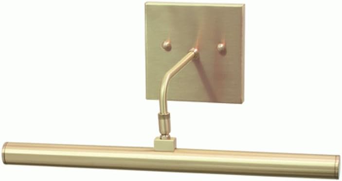 House of Troy DSLEDZ14-51 Direct Wire Slim-Line LED Picture Light, 14", Satin Brass