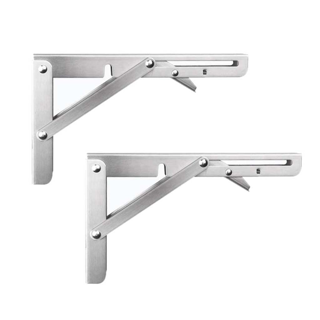 Support étagère pliant en acier inoxydable haut de gamme GFDS mural solide