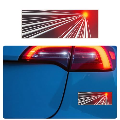 Heenvn for Tesla Plaid Logo 2026 2025 Model Y Juniper Launch Commemorative Badge Sticker, Compatible for Model 3 Y X S Exterior Decoration Accessories