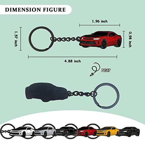 Image of For Chevy Camaro Keychain,For Chevy Camaro Accessories 2010-2020