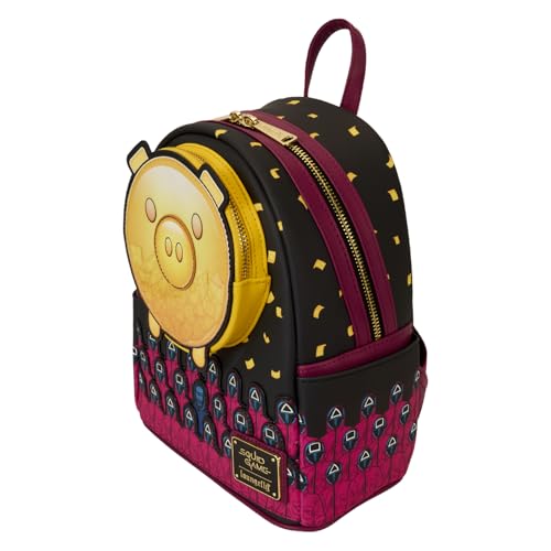 Sac à dos Loungefly Squid Game mini idéal pour les festivals et conventions