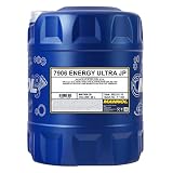 MANNOL 7906 Energy Ultra JP Motoröl 5W-20, für Benzin+Dieselmotoren, 20L
