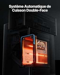 xTool OS1 Four Automatique avec Agitateur – Poudrage, Cuisson et Découpe Automatiques pour Transferts DTF, Design Compact & Facile à Utiliser (Compatible Uniquement Imprimante DTF)