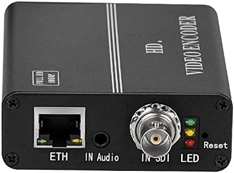 HaiweiTech HAS-101 MPEG4 HD 1080P 30 Fps H.264 SDI Video Encoder SDI to H.264 RTMP RTSP UDP HTTP M3U8 Multicast SRT Encoder IPTV Transmitter Hardware for Facebook YouTube Twitch RTMP RTMPS Live