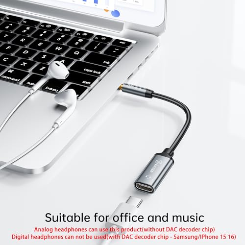 Cable adaptador USB C a Jack 3.5mm analógico miniatura 2