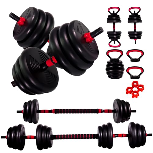 Webliew Adjustable Dumbbells Set - 20/30/70/90 lbs Weights Dumbell Set