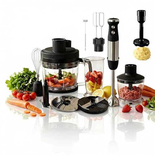 Imagen de ELECVIVA batidora de mano 9 en 1 1500W