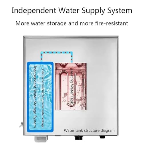 Vaporera Eléctrica Comercial De Acero Inoxidable De 3000 W con Amplia Superficie De Cocción, Sistema De Suministro De Agua Independiente Y Dispositivo Antisecado.