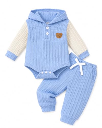 Renotemy Toddler Boy Clothes 12-18 Months Flannel Winter Baby Boy Outfits