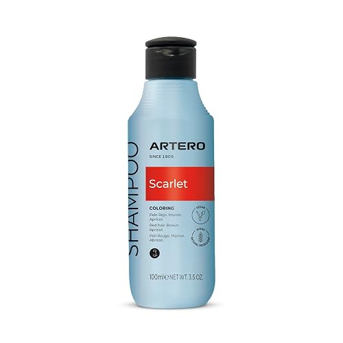 Artero Scarlet. Champú para Perros Intensificador del Color Natural para Pelajes Rojos, Marrones y Chocolate