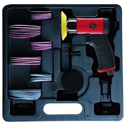 Chicago Pneumatic CP7200S - Kit - 3 Inch (75 mm) Air Random Orbital Sander, Hook & Loop, 15,000 RPM Cover