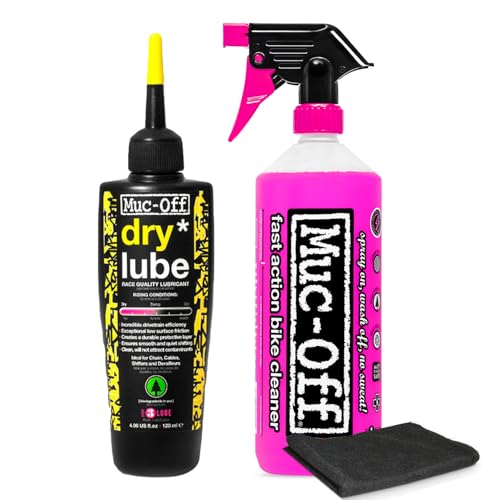 Muc-Off Nano Tech Bike Cleaner 1 Liter & Bio Dry