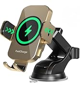 C178-Gold Wireless Car Charger