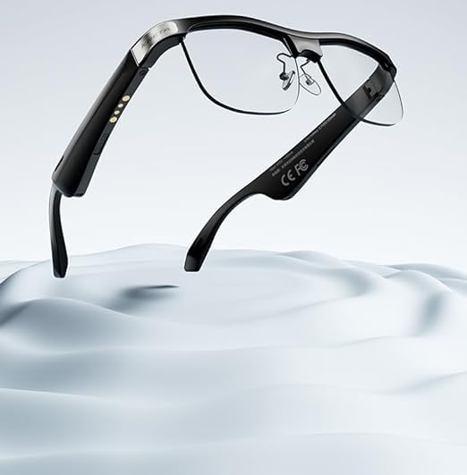 KRETA Smart Glasses,Glasses with Bluetooth Audio, Indoor/Outdoor UV Protection, Unisex