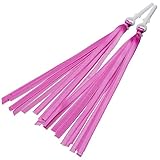 BIKESTAR Lenkerfransen Lenkerbändchen Streamer Bändchen | Für Kinderlaufrad und Kinderfahrrad | Berry