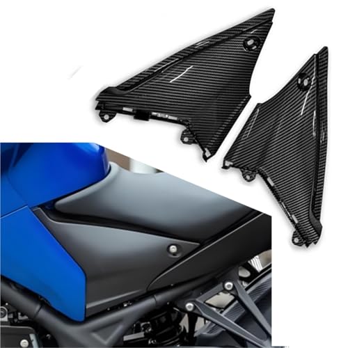 Ailettes de carénage moto protection latérale YAMAHA FZ03 cadre noir