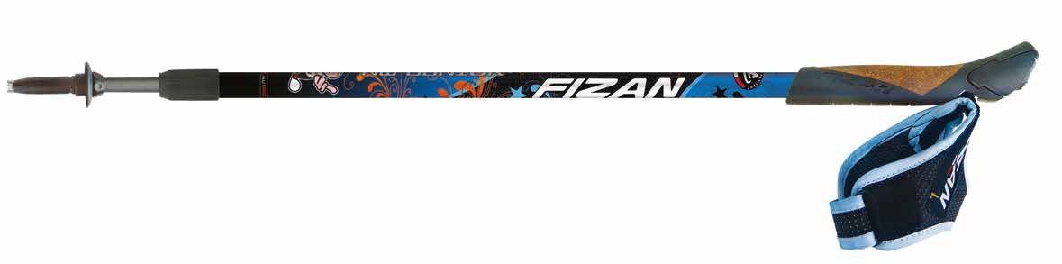 Fizan Nw Speed, Bastoncini da Trekking Unisex – Adulto, Blu, Taglia Unica