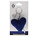 Sport Baer 29137, Portachiavi con ciondolo a forma di cuore in peluche, Football Club Internazionale Milano, 10 cm