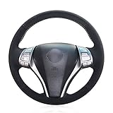 Die Lenkradabdeckung kann den Griff des Lenkrads erhöhen. Nachdem die Handflächen verschwitzt oder nass vom Regen sind, wird das Lenkrad nicht rutschig und leichter zu kontrollieren. Bei kaltem Wetter im Winter kann die wärmere Lenkradabdeckung den Komfort der Handfläche verbessern.