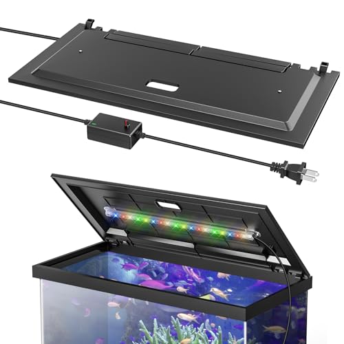 Blosail LED Aquarium Hood, Fish Tank Cover