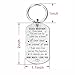 Resdink Brother I Love You Keychain Gifts - Best Brother Birthday Graduation Gifts for Proud Teen Boy, Present for My Dear Bibling Fathes Day