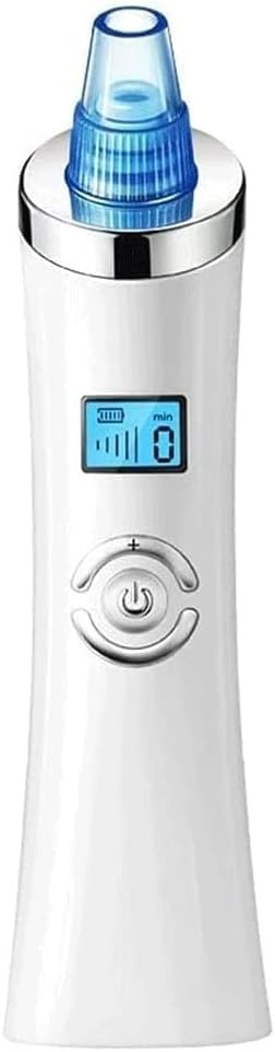 SHRGOMPIT Extractor de acné eléctrico Recargable por USB con 5 sondas y succión for Eliminar Puntos Negros, for Mujeres y Hombres.