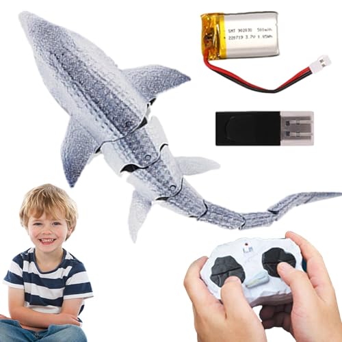 Genérico Mosasaurus Jouet pour Jeux d'eau, Jouets Dinosaures avec télécommande pour Plus de 3 Ans, plongée sous-Marine, Piscine, lac, Salle de Bain, Protecteur océan, jugu