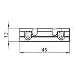 effeff 809-12c92-35e4d effeff Aufschraubstück 118.130011---40 11813-STUECK 118E.13, 118.13, 118EY13, 118WE13, 118W.13, u.s.w. Lochabstand 30 mm