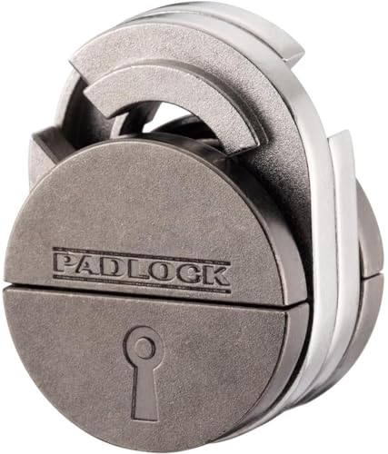 ハナヤマ(HANAYAMA) はずすパズル はずる CAST PADLOCK (キャスト パドロック) 【難易度レベル5】