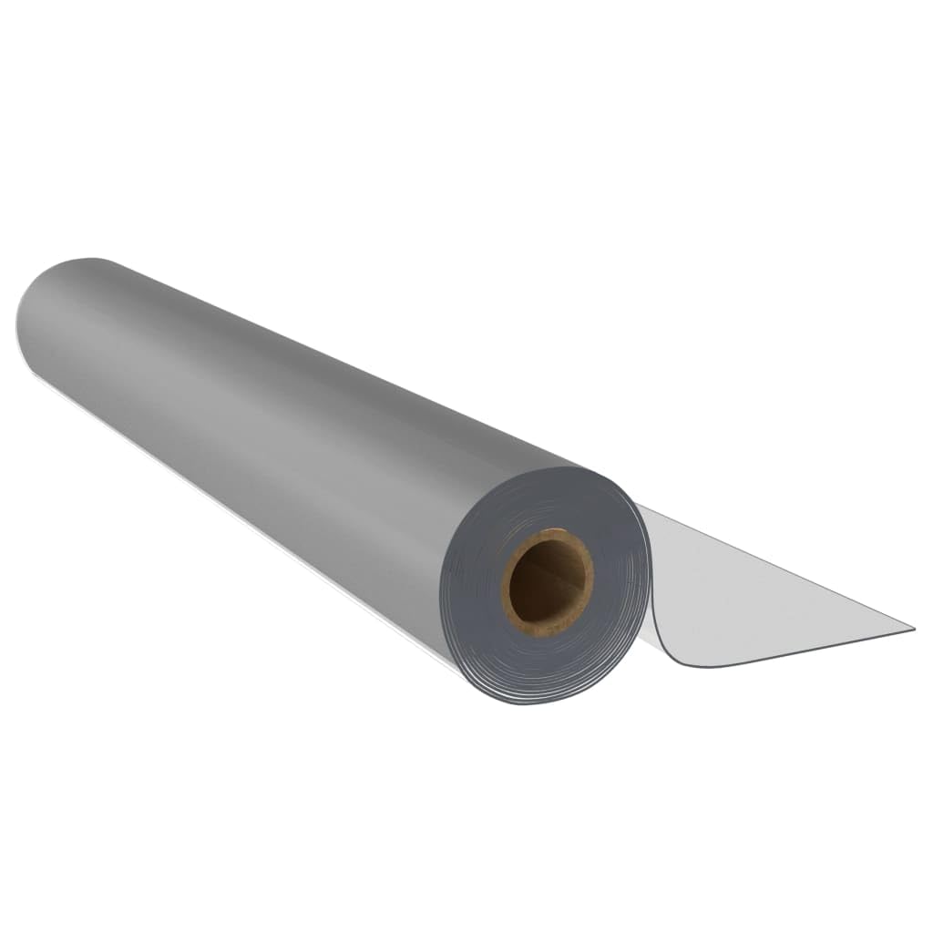 Tischfolie Rolle Matt PVC 0,9x15 m 1,6 mm dick Kratzfest wasserdicht abwaschbar als Tischschutz und Schreibtischunterlage für drinnen und draußen