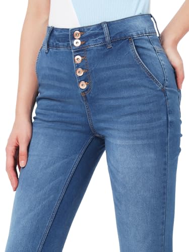 Image of VERO MODA Regular Fit Jeans(102455502 Medium Blue Denim 27)