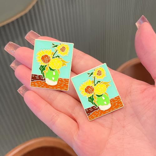 Image of Cute Enamel Pins Cartoon Lapel Pin Brooch Badge for Backpack Jackets Funny Tiger Pins for Gift Anime Enamel Pin for Clothing Hat Decoration