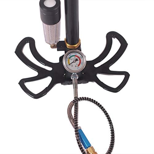 TUXING Compresor De Aire PCP 4500Psi, Compresor Portátil De Pistola De Aire Pcp De 30 Mpa Con Convertidor Externo Alimentado Por 12 V Cc Para